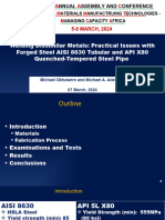 Welding Dissimilar Metals Practical Issues with Forged Steel AISI 8630 Tubular and API X80 Quenched-Tempered Steel Tube (1)
