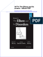 Ebook Morreys The Elbow and Its Disorders PDF Full Chapter PDF