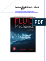 Ebook Fluid Mechanics 9Th Edition PDF Full Chapter PDF