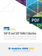 SAPinsider 2019 Compendium BI-Analytics-HANA