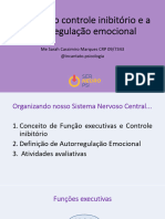 Controle Inibitorio e Autorregulacao Emocional