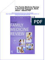 Ebook Swansons Family Medicine Review A Problem Oriented Approach Ninth Edition PDF Full Chapter PDF