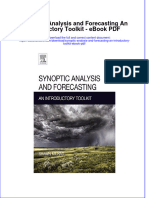 Ebook Synoptic Analysis and Forecasting An Introductory Toolkit PDF Full Chapter PDF