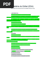Matéria Do Edital (ESA-2024)