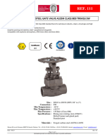 Technical Datasheet Forged Carbon Steel A105n Gate Valve Trim16 Class800 SW