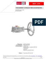 Fiche Technique Reducteur A Volant Robinet Papillon Triple Excentration