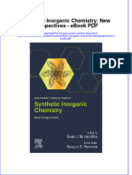 Ebook Synthetic Inorganic Chemistry New Perspectives PDF Full Chapter PDF