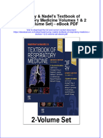 Ebook Murray Nadels Textbook of Respiratory Medicine Volumes 1 2 2 Volume Set PDF Full Chapter PDF