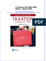 Ebook Taxation Finance Act 2022 28Th Edition PDF Full Chapter PDF