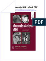 Download ebook Musculoskeletal Mri Pdf full chapter pdf
