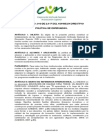 Politica de Egresados Acuerdo 10 de 2017