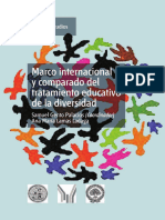 Marco Internacional y Comparado Del Tratamiento Educativo de La Diversidad