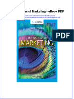 Ebook Foundations of Marketing PDF Full Chapter PDF