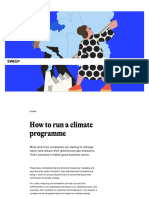How to run a climate programme