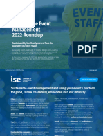 Sustainable Events 2022 Roundup by ISE