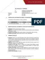 MSDS Catalizador Aurothane 560 Rev.02