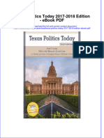 Download ebook Texas Politics Today 2017 2018 Edition Pdf full chapter pdf