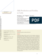 Berry Et Al 2016 Milk Production and Fertility in Cattle