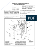 THREE SPEED TRANSMISSION HYSTER T-50 DESCRIPTION AND OPERATION MANUAL