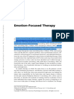 Emotion Focused Therapy