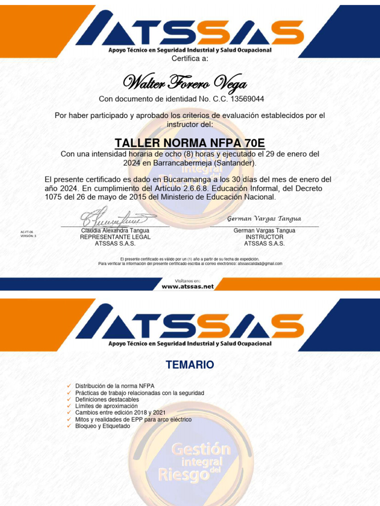 Nfpa 70e Pdf Espanol