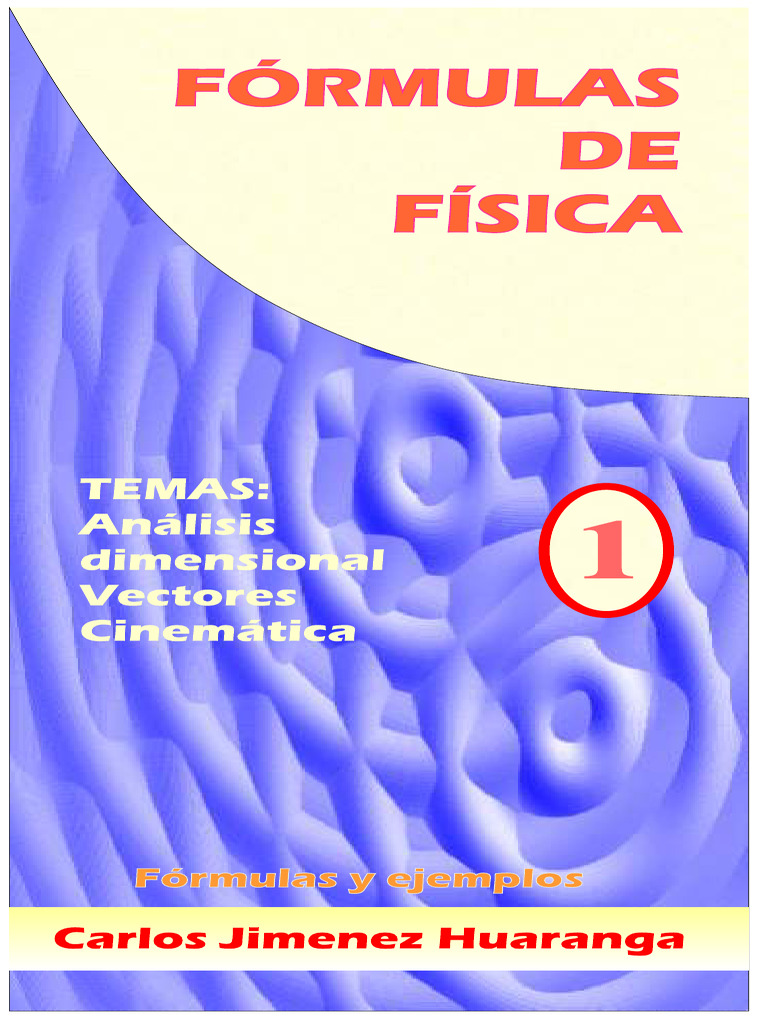Formulas de Fisica 1 | PDF