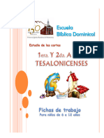 Estudio 1 y 2 Tesalonicenses para niños