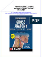 Ebook The Big Picture Gross Anatomy Medical Course Step 1 Review PDF Full Chapter PDF