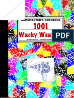 1001 Wacky Weapons