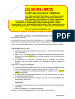 Resolução - (032 99194 - 8972) - Roteiro de Aula Prática -Materiais de Construção Mecânica