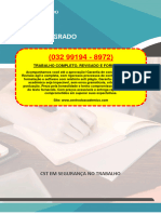 Resolução - (032 99194 - 8972) - Projeto Integrado - CST em Segurança No Trabalho