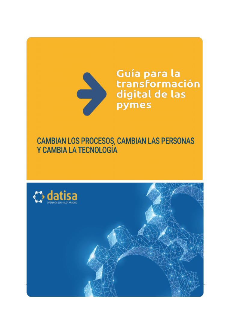 Una Guia para La Transformación Digital de Las Pymes - Ernesto | PDF ...