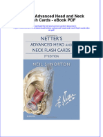 Ebook Netters Advanced Head and Neck Flash Cards PDF Full Chapter PDF