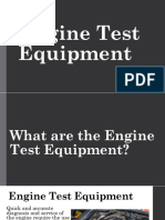 Engine Test Equipment
