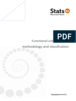 Functional Urban Areas Methodology and Classification