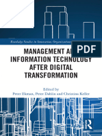 (2021) (Ekman Et Al) Management and Information Technology After Digital Transformation