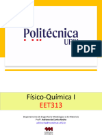 Aula 1 de Físico-Química I