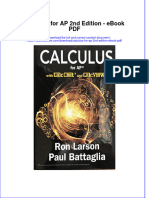 Ebook Calculus For Ap 2Nd Edition PDF Full Chapter PDF
