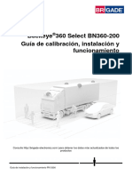 BN360-200 - Calibration, Installation & Operation Guide (5356) ES