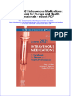 Ebook Gaharts 2021 Intravenous Medications A Handbook For Nurses and Health Professionals PDF Full Chapter PDF
