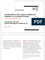 Hall Fundamentals of Test Adjust and Balance