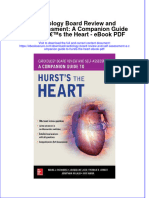 Download ebook Cardiology Board Review And Self Assessment A Companion Guide To Hursts The Heart Pdf full chapter pdf
