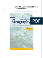 Ebook Gce Geography As Level Student Book PDF Full Chapter PDF