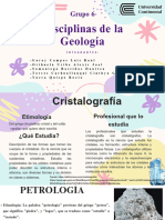 Ramas de La Geología-G6