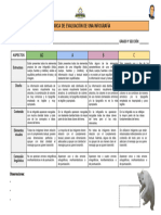 Rúbrica de Evaluación de Una Infografía