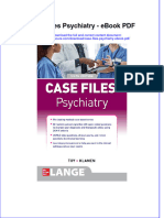 Ebook Case Files Psychiatry PDF Full Chapter PDF