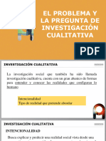 Problema y Pregunta de la investigación