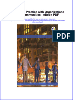 Download ebook Generalist Practice With Organizations And Communities Pdf full chapter pdf