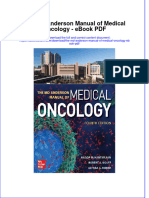 Ebook The MD Anderson Manual of Medical Oncology PDF Full Chapter PDF