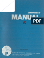 Pacific Recorders and Engineering MultiMax AGC and Processing Amplifier Manual